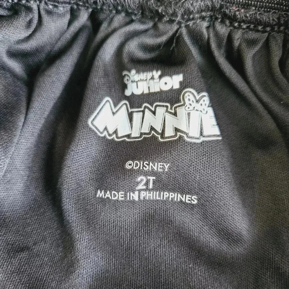 Disney Jr. Minnie Mouse Tutu Tulle Skirt Black Red Bows Toddler Girls Size 2T - Picture 6 of 7